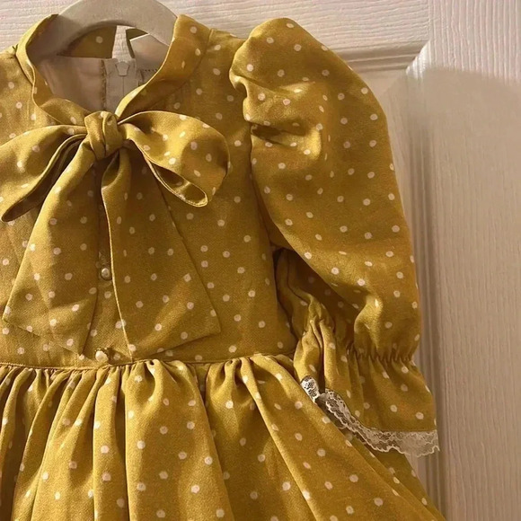 Hummingbird polka dot dress size 24 months - Picture 4 of 8